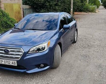 Синий Субару Легаси, объемом двигателя 2.5 л и пробегом 205 тыс. км за 10500 $, фото 4 на Automoto.ua