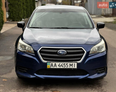 Синий Субару Легаси, объемом двигателя 2.5 л и пробегом 232 тыс. км за 8500 $, фото 1 на Automoto.ua