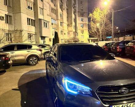 Синий Субару Легаси, объемом двигателя 2.5 л и пробегом 201 тыс. км за 12500 $, фото 2 на Automoto.ua