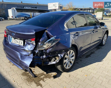 Синий Субару Легаси, объемом двигателя 2.46 л и пробегом 245 тыс. км за 6500 $, фото 1 на Automoto.ua