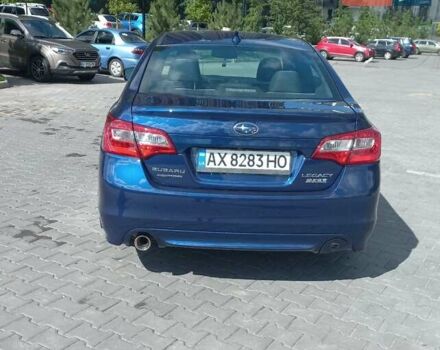 Синий Субару Легаси, объемом двигателя 2.5 л и пробегом 138 тыс. км за 13700 $, фото 5 на Automoto.ua