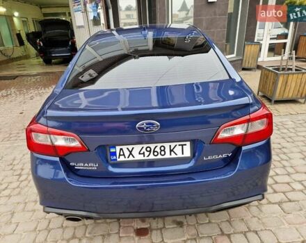 Синий Субару Легаси, объемом двигателя 2.5 л и пробегом 69 тыс. км за 17000 $, фото 4 на Automoto.ua