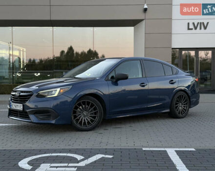 Синий Субару Легаси, объемом двигателя 2.5 л и пробегом 154 тыс. км за 17000 $, фото 2 на Automoto.ua