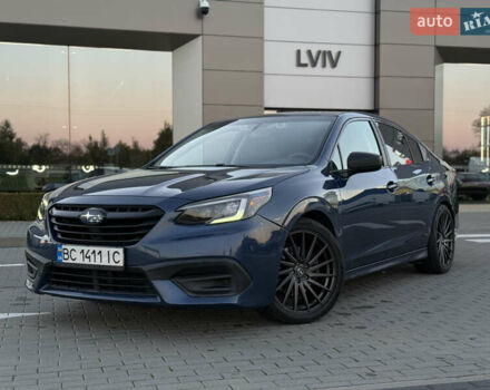 Синий Субару Легаси, объемом двигателя 2.5 л и пробегом 154 тыс. км за 17000 $, фото 1 на Automoto.ua