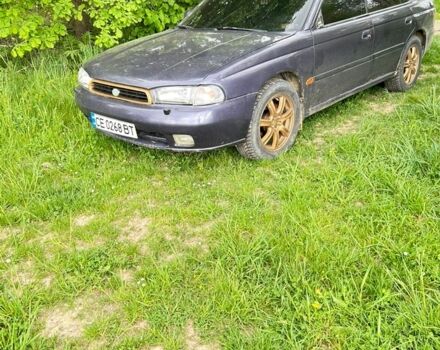 Синий Субару Легаси, объемом двигателя 2.2 л и пробегом 400 тыс. км за 2550 $, фото 1 на Automoto.ua