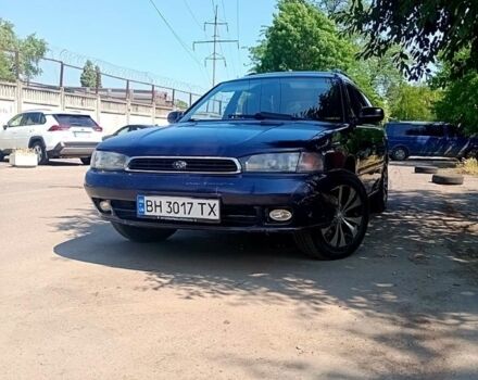 Синий Субару Легаси, объемом двигателя 2 л и пробегом 335 тыс. км за 3000 $, фото 1 на Automoto.ua