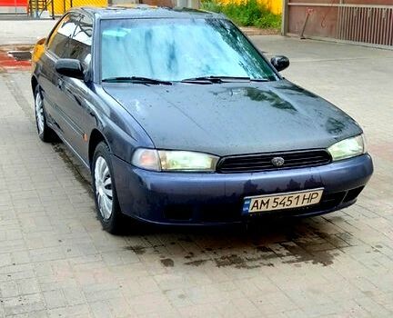 Синий Субару Легаси, объемом двигателя 2 л и пробегом 352 тыс. км за 2500 $, фото 1 на Automoto.ua