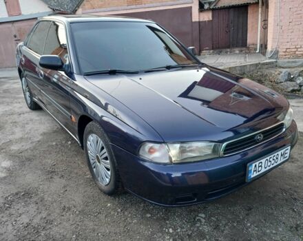 Синий Субару Легаси, объемом двигателя 2 л и пробегом 296 тыс. км за 3000 $, фото 1 на Automoto.ua
