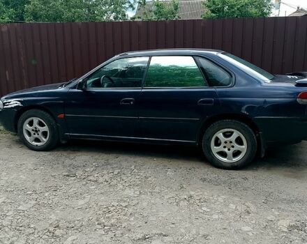 Синий Субару Легаси, объемом двигателя 2 л и пробегом 100 тыс. км за 2500 $, фото 1 на Automoto.ua