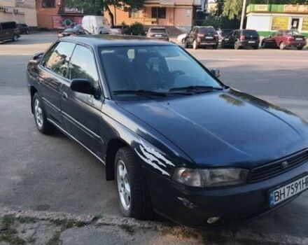 Синий Субару Легаси, объемом двигателя 2 л и пробегом 200 тыс. км за 1900 $, фото 1 на Automoto.ua