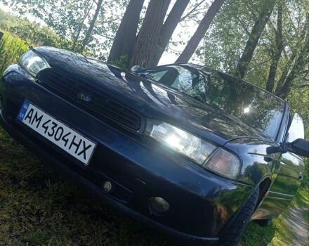 Синій Субару Легасі, об'ємом двигуна 2 л та пробігом 485 тис. км за 1900 $, фото 1 на Automoto.ua