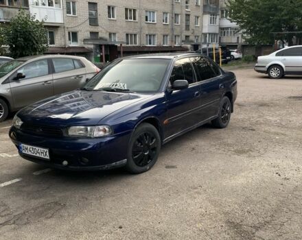 Синій Субару Легасі, об'ємом двигуна 2 л та пробігом 468 тис. км за 2400 $, фото 1 на Automoto.ua