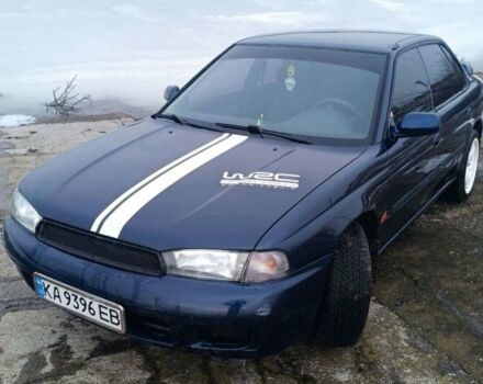 Синий Субару Легаси, объемом двигателя 2 л и пробегом 111 тыс. км за 2750 $, фото 1 на Automoto.ua