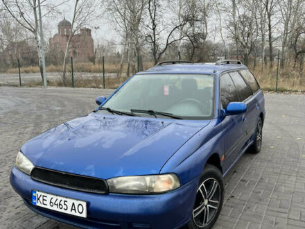 Синий Субару Легаси, объемом двигателя 2 л и пробегом 260 тыс. км за 2500 $, фото 1 на Automoto.ua