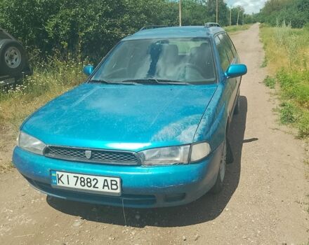 Синий Субару Легаси, объемом двигателя 2 л и пробегом 350 тыс. км за 1000 $, фото 1 на Automoto.ua