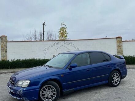 Синій Субару Легасі, об'ємом двигуна 2 л та пробігом 350 тис. км за 2800 $, фото 1 на Automoto.ua