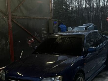 Синий Субару Легаси, объемом двигателя 2 л и пробегом 480 тыс. км за 3500 $, фото 1 на Automoto.ua