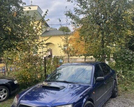 Синий Субару Легаси, объемом двигателя 2 л и пробегом 310 тыс. км за 3000 $, фото 1 на Automoto.ua
