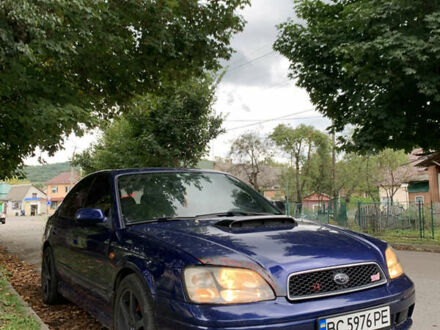 Синій Субару Легасі, об'ємом двигуна 2 л та пробігом 330 тис. км за 3000 $, фото 1 на Automoto.ua