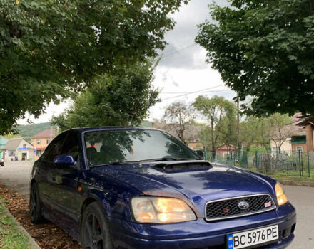 Синій Субару Легасі, об'ємом двигуна 2 л та пробігом 330 тис. км за 3000 $, фото 1 на Automoto.ua