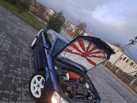 Синій Субару Легасі, об'ємом двигуна 2 л та пробігом 320 тис. км за 2800 $, фото 1 на Automoto.ua