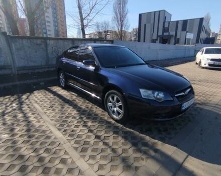 Синий Субару Легаси, объемом двигателя 1.99 л и пробегом 325 тыс. км за 4600 $, фото 1 на Automoto.ua