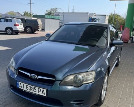Синий Субару Легаси, объемом двигателя 2.5 л и пробегом 312 тыс. км за 6000 $, фото 1 на Automoto.ua