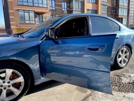 Синій Субару Легасі, об'ємом двигуна 3 л та пробігом 217 тис. км за 8000 $, фото 1 на Automoto.ua
