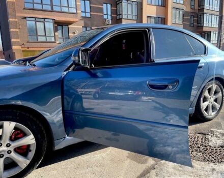 Синий Субару Легаси, объемом двигателя 3 л и пробегом 217 тыс. км за 8000 $, фото 1 на Automoto.ua