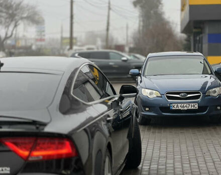 Синий Субару Легаси, объемом двигателя 2 л и пробегом 329 тыс. км за 5600 $, фото 1 на Automoto.ua
