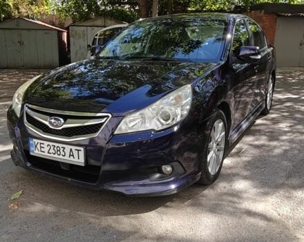 Синий Субару Легаси, объемом двигателя 2 л и пробегом 173 тыс. км за 8500 $, фото 1 на Automoto.ua