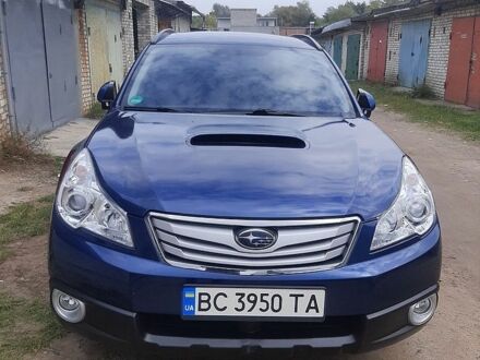 Синій Субару Легасі, об'ємом двигуна 2 л та пробігом 220 тис. км за 8000 $, фото 1 на Automoto.ua