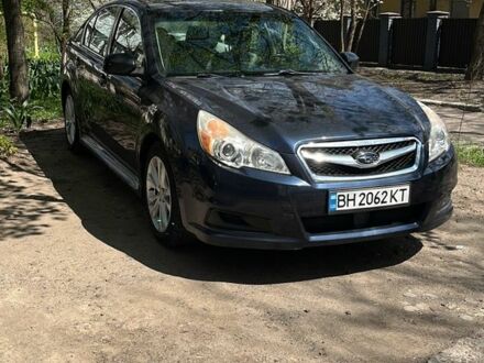 Синий Субару Легаси, объемом двигателя 2.5 л и пробегом 195 тыс. км за 7999 $, фото 1 на Automoto.ua