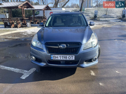 Синий Субару Легаси, объемом двигателя 2.46 л и пробегом 260 тыс. км за 7500 $, фото 1 на Automoto.ua
