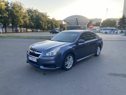 Субару Легасі 2012 у Белой Церкве на Automoto.ua Синій Субару Легасі, об'ємом двигуна 2.5 л та пробігом 300 тис. км за 7500 $, фото 1 на Automoto.ua