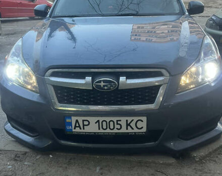 Синий Субару Легаси, объемом двигателя 2.5 л и пробегом 200 тыс. км за 9300 $, фото 1 на Automoto.ua