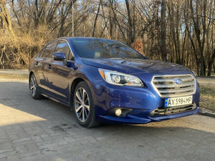 Синий Субару Легаси, объемом двигателя 2.5 л и пробегом 142 тыс. км за 11100 $, фото 1 на Automoto.ua