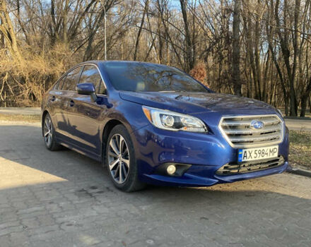 Синий Субару Легаси, объемом двигателя 2.5 л и пробегом 142 тыс. км за 11100 $, фото 1 на Automoto.ua