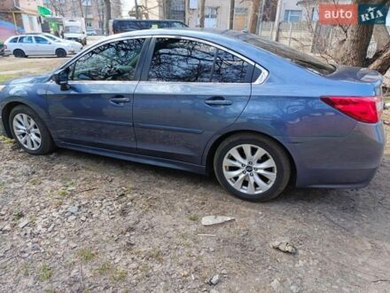 Синій Субару Легасі, об'ємом двигуна 2.5 л та пробігом 141 тис. км за 9500 $, фото 1 на Automoto.ua