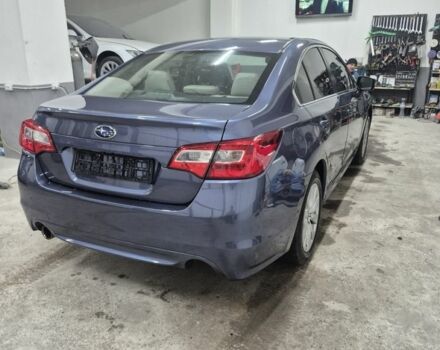 Синий Субару Легаси, объемом двигателя 2.5 л и пробегом 246 тыс. км за 11000 $, фото 1 на Automoto.ua