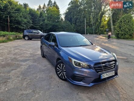 Синий Субару Легаси, объемом двигателя 2.46 л и пробегом 106 тыс. км за 12800 $, фото 1 на Automoto.ua