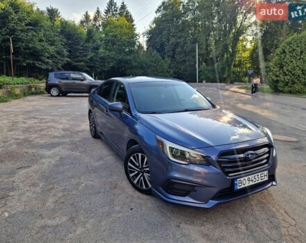 Синий Субару Легаси, объемом двигателя 2.46 л и пробегом 106 тыс. км за 12800 $, фото 1 на Automoto.ua
