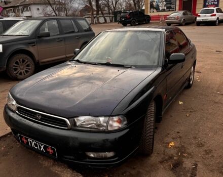 Зеленый Субару Легаси, объемом двигателя 2.5 л и пробегом 300 тыс. км за 2100 $, фото 2 на Automoto.ua