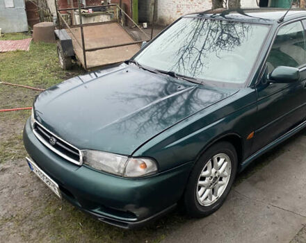 Зеленый Субару Легаси, объемом двигателя 2.46 л и пробегом 300 тыс. км за 1770 $, фото 3 на Automoto.ua