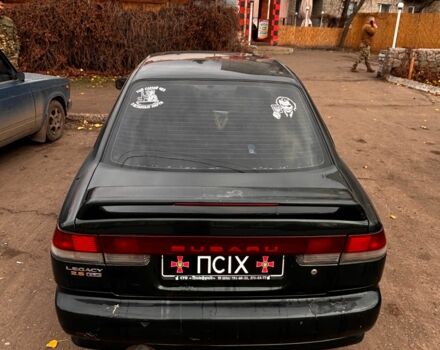 Зеленый Субару Легаси, объемом двигателя 2.5 л и пробегом 300 тыс. км за 2100 $, фото 1 на Automoto.ua