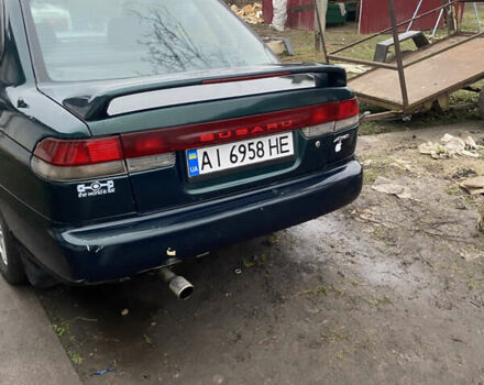 Зеленый Субару Легаси, объемом двигателя 2.46 л и пробегом 300 тыс. км за 1770 $, фото 1 на Automoto.ua