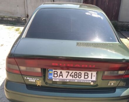 Зеленый Субару Легаси, объемом двигателя 2.5 л и пробегом 245 тыс. км за 3000 $, фото 9 на Automoto.ua