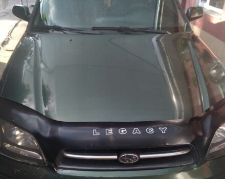 Зеленый Субару Легаси, объемом двигателя 2.5 л и пробегом 245 тыс. км за 3000 $, фото 2 на Automoto.ua