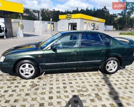 Зеленый Субару Легаси, объемом двигателя 1.99 л и пробегом 388 тыс. км за 2700 $, фото 3 на Automoto.ua