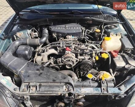 Зеленый Субару Легаси, объемом двигателя 1.99 л и пробегом 388 тыс. км за 2700 $, фото 7 на Automoto.ua